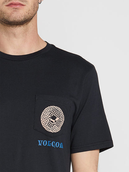 Spun Short Sleeve Pocket Tee - Black