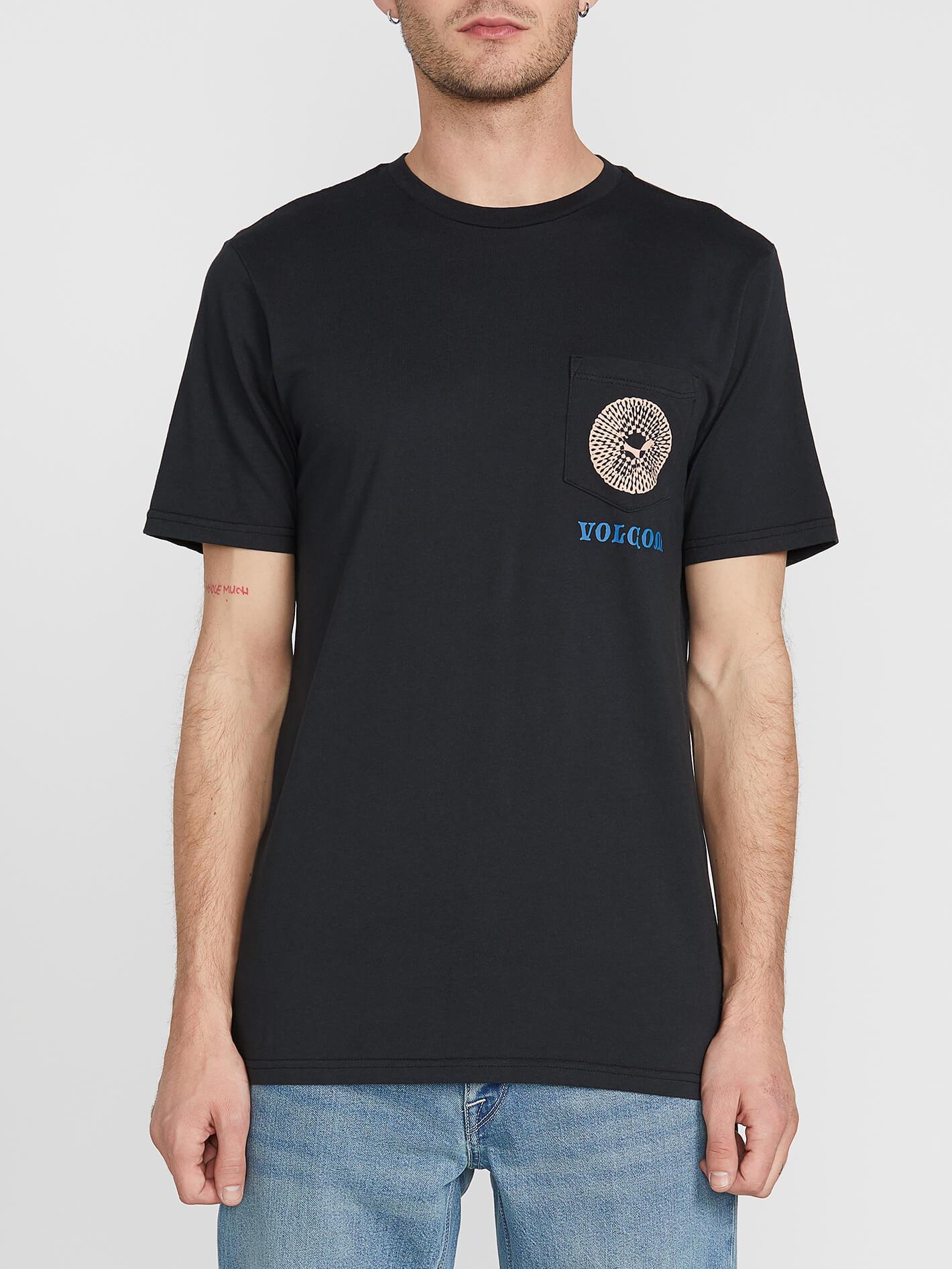 Spun Short Sleeve Pocket Tee - Black