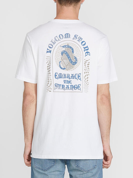 Spun Short Sleeve Pocket Tee - White