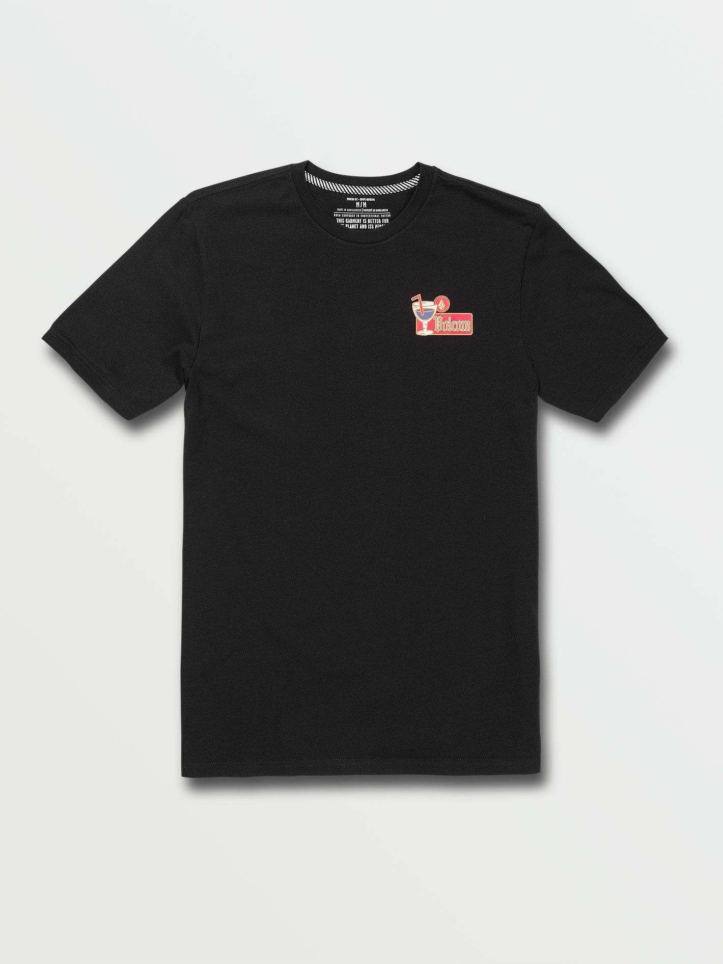 Volctail T-shirt - BLACK