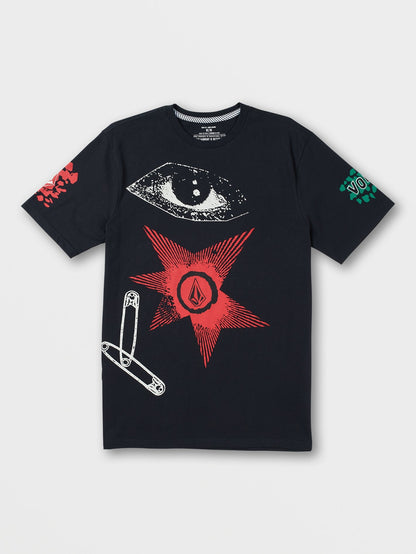 Holi Dazed T-shirt - BLACK