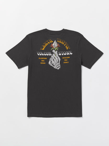 Stone Stoker Farm To Yarn T-Shirt - STEALTH