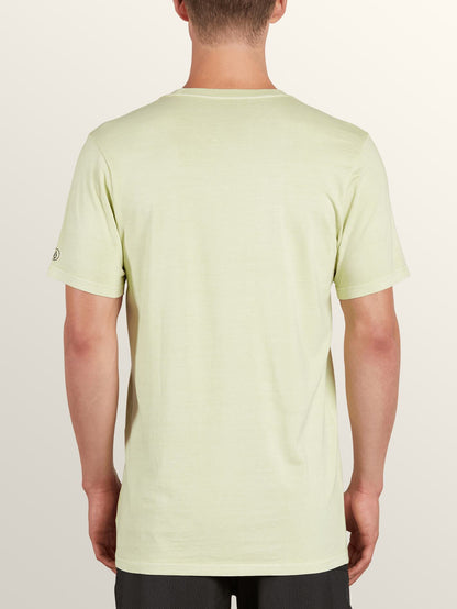 Pale Wash Solid Short Sleeve Tee - Mist Green