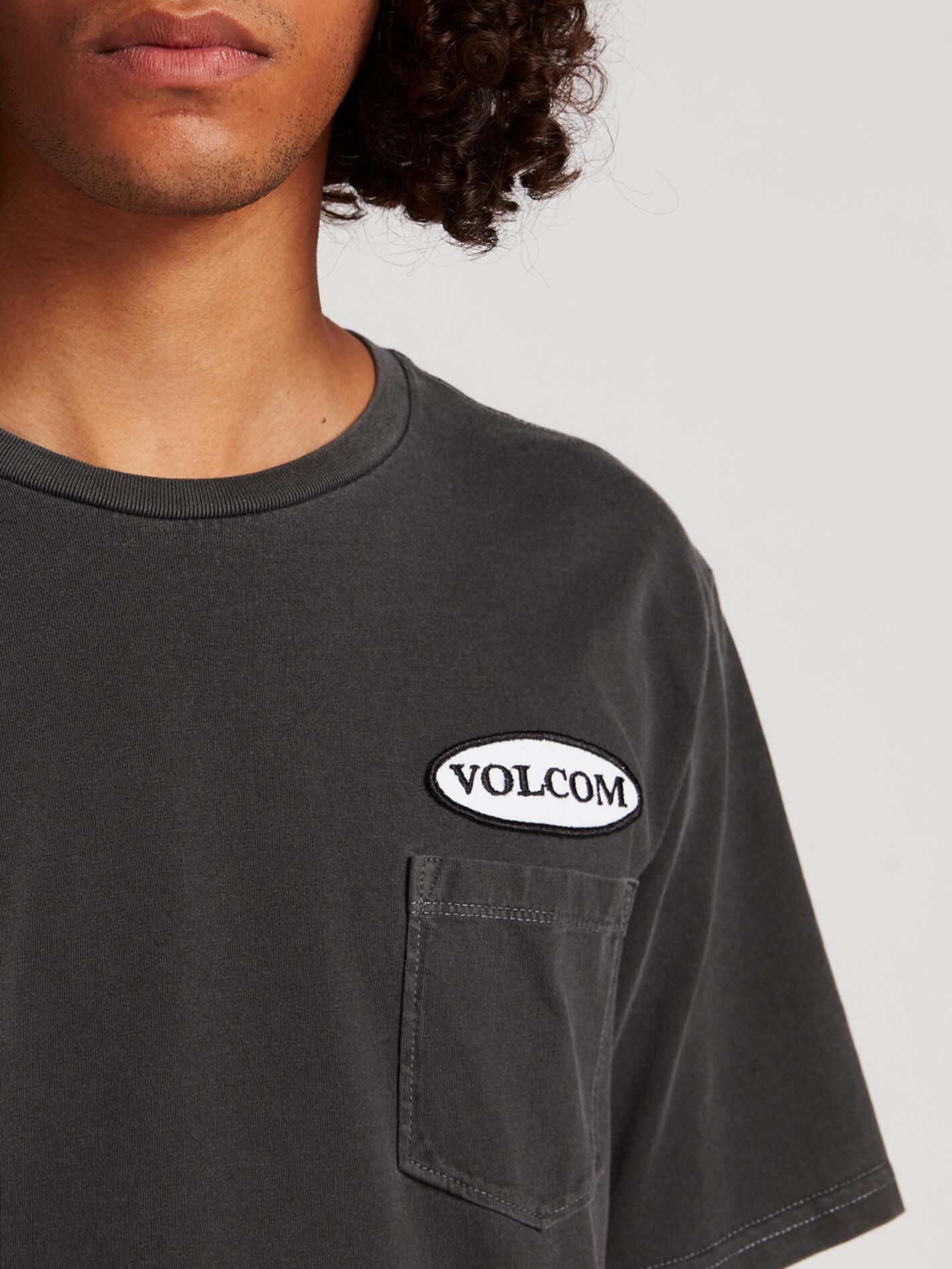 Oval Patch T-shirt  - Black