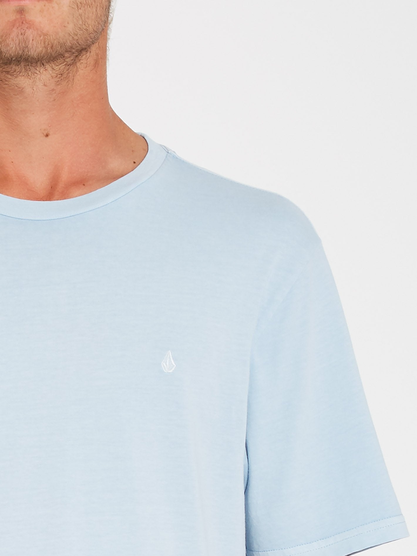 Solid Stone T-shirt - Aether Blue