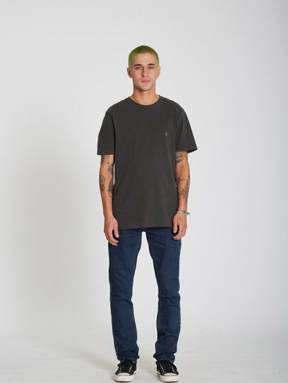 Solid Stone T-shirt - BLACK