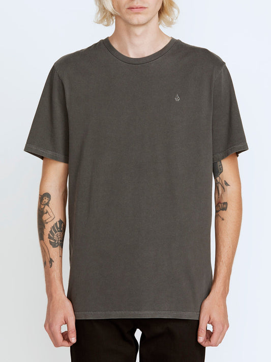 Solid Stone T-shirt - BLACK