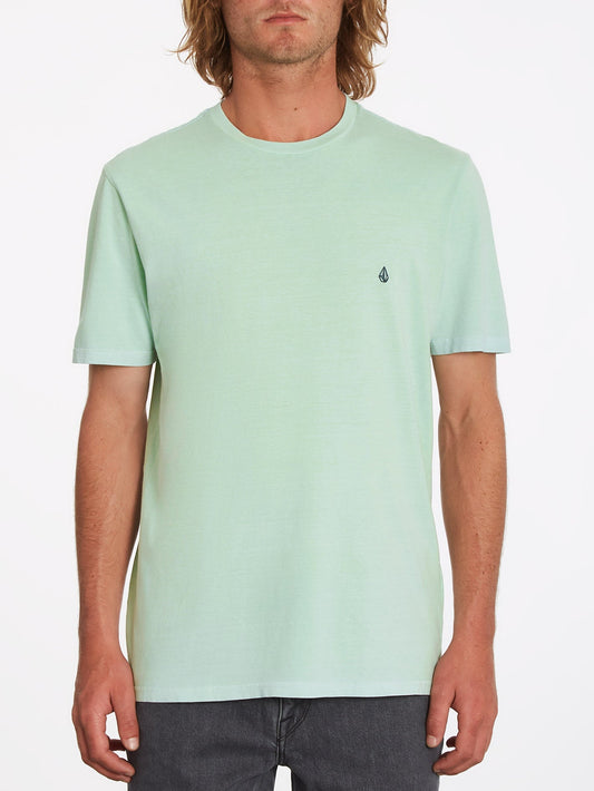 Solid Stone T-shirt - LICHEN GREEN