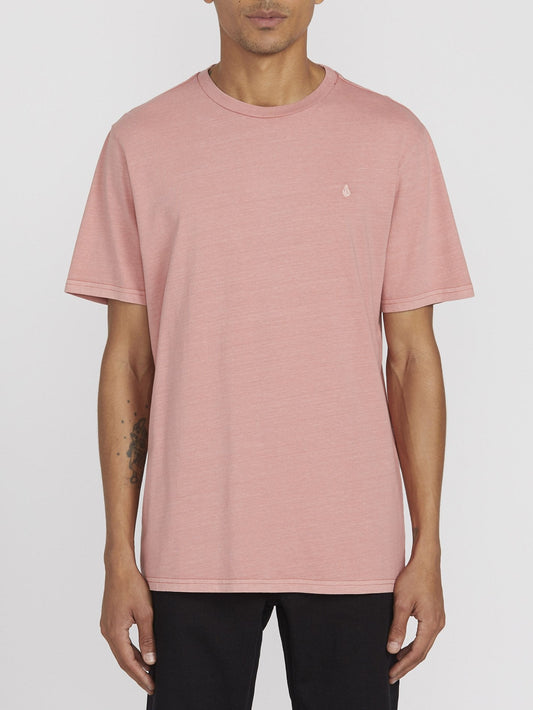Solid Stone Emb T-shirt - Sandstone