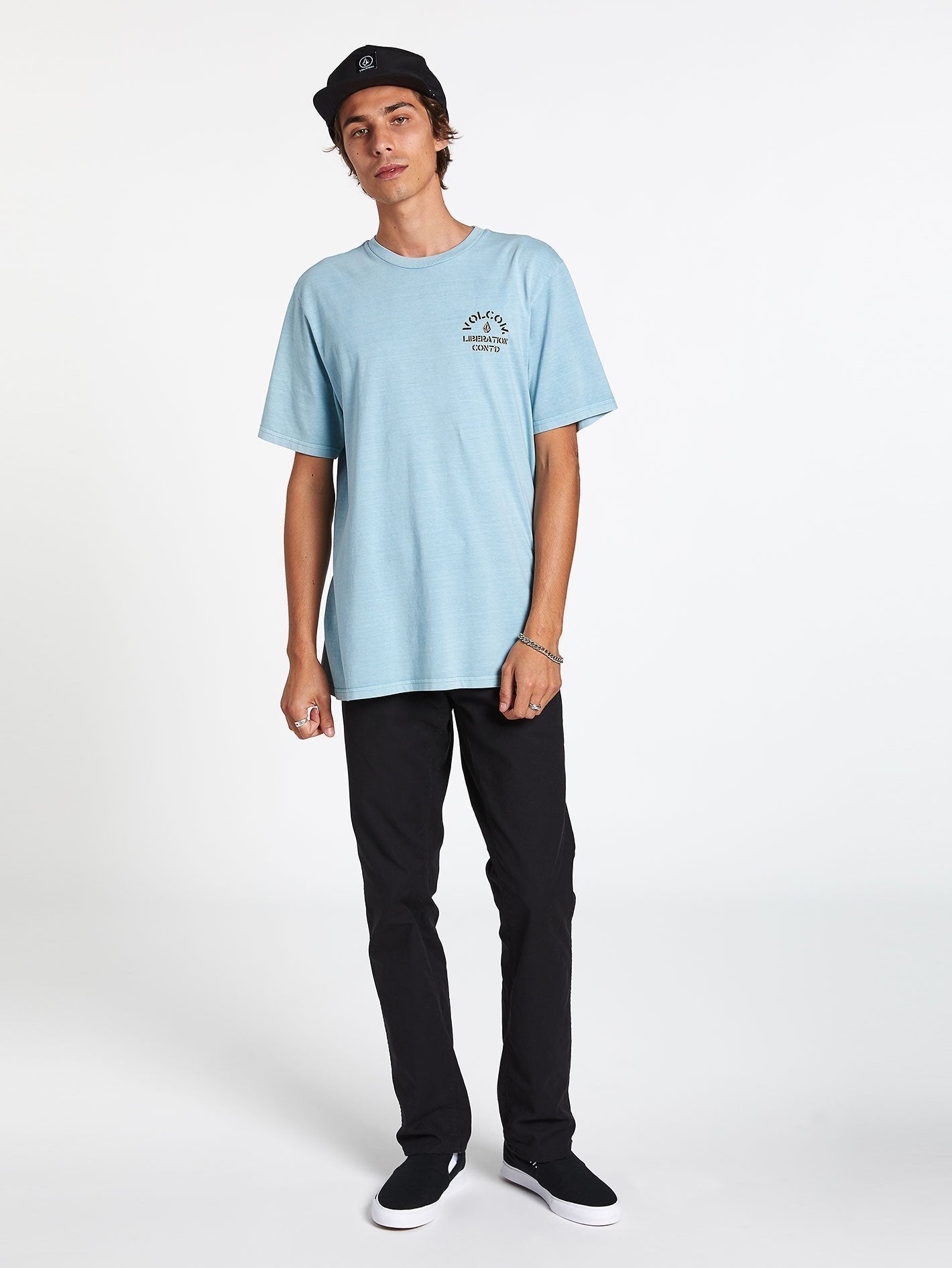 CJ Collins T-shirt - Cool Blue