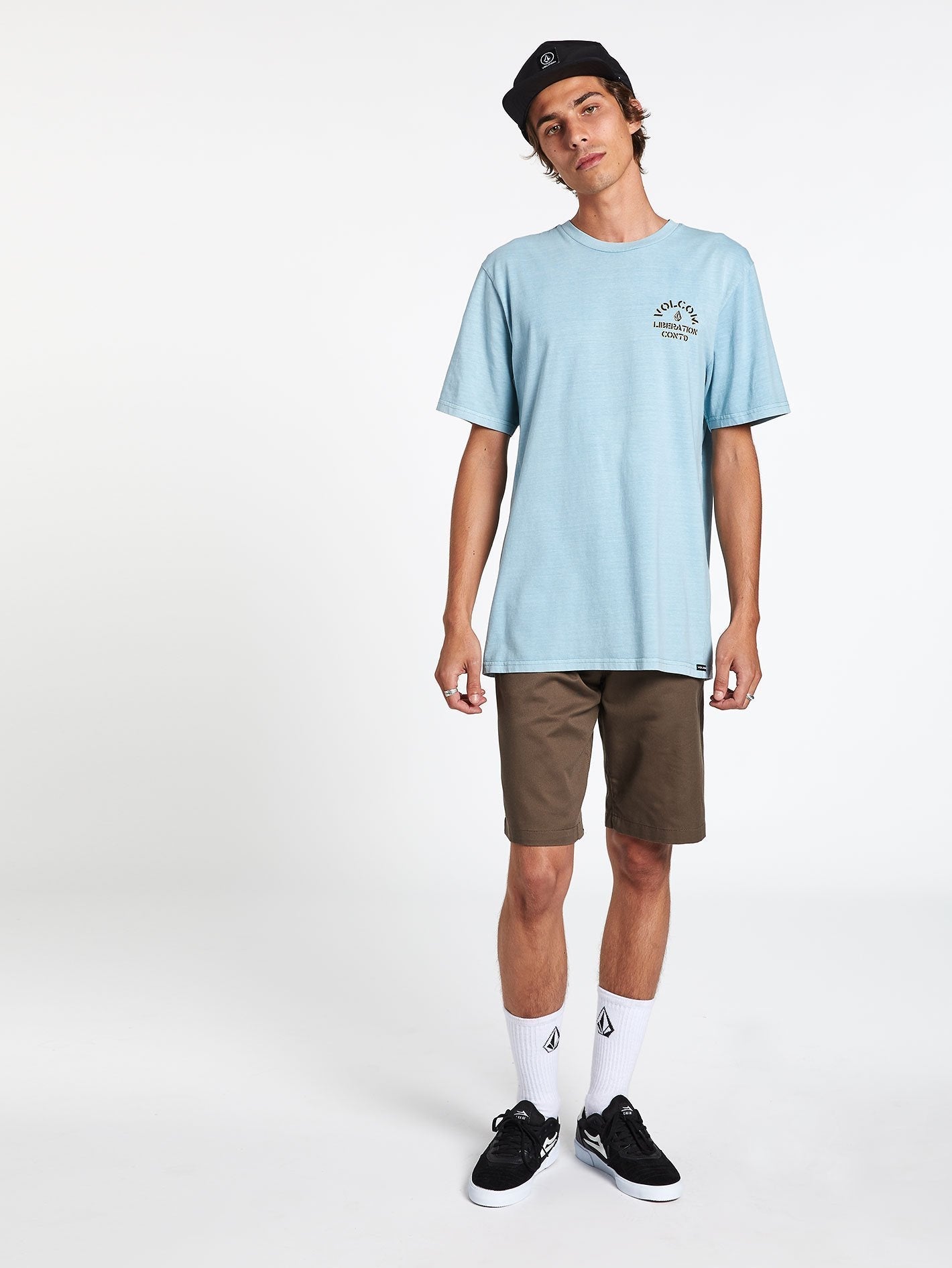 CJ Collins T-shirt - Cool Blue