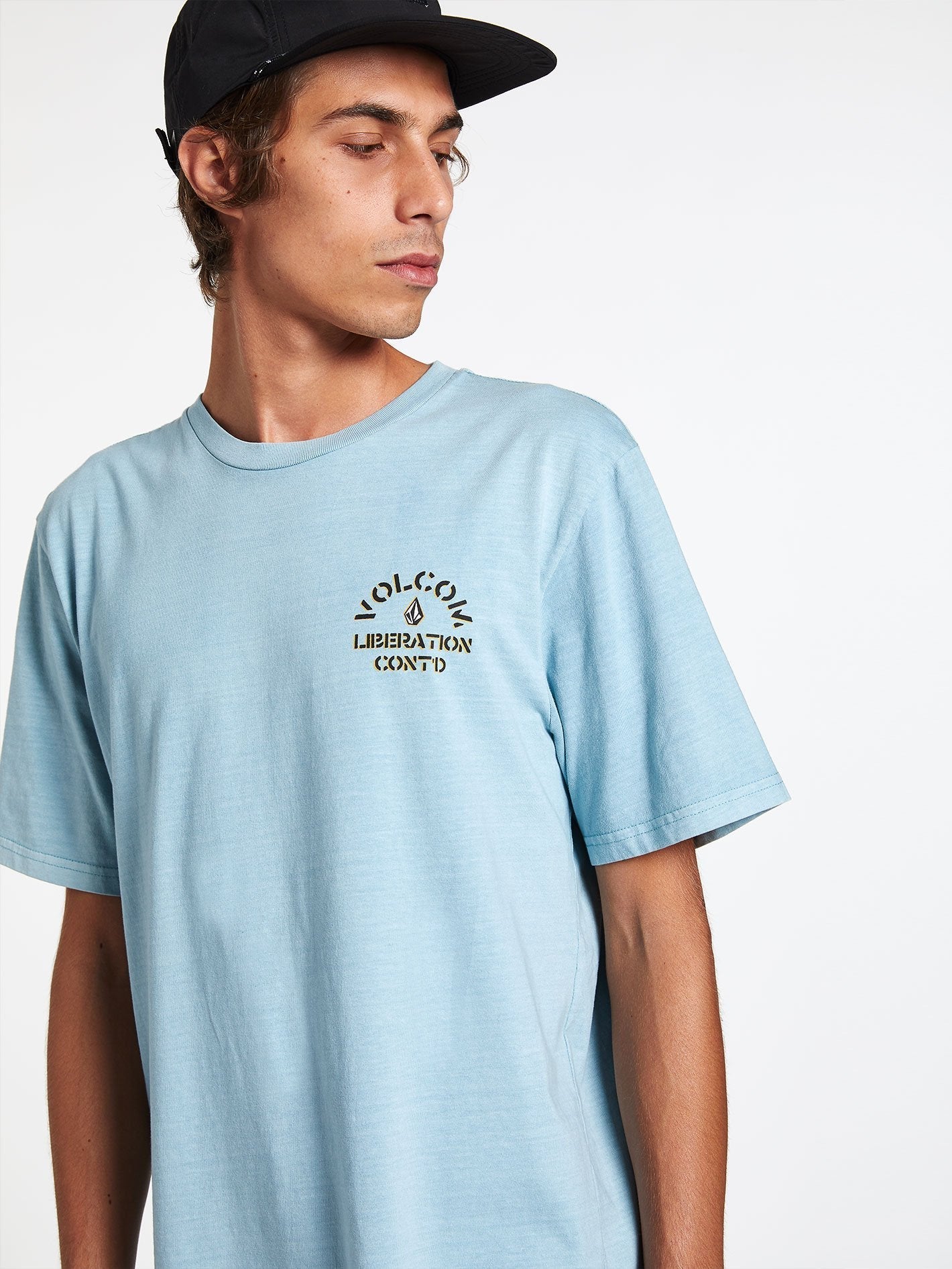 CJ Collins T-shirt - Cool Blue