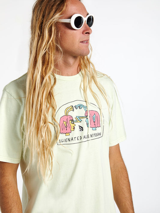 Subjects T-shirt - Key Lime