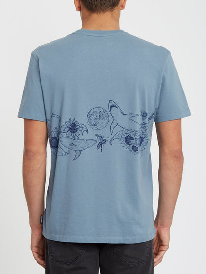 Pangea Seed T-shirt - Stormy Blue