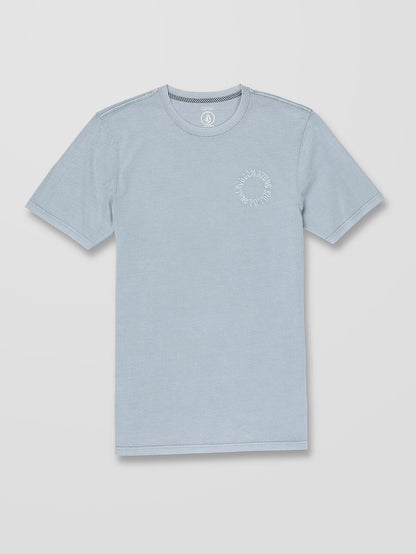 Circle Emb T-shirt - STORMY SEA