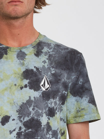 Iconic Dye T-shirt - LIME TIE DYE