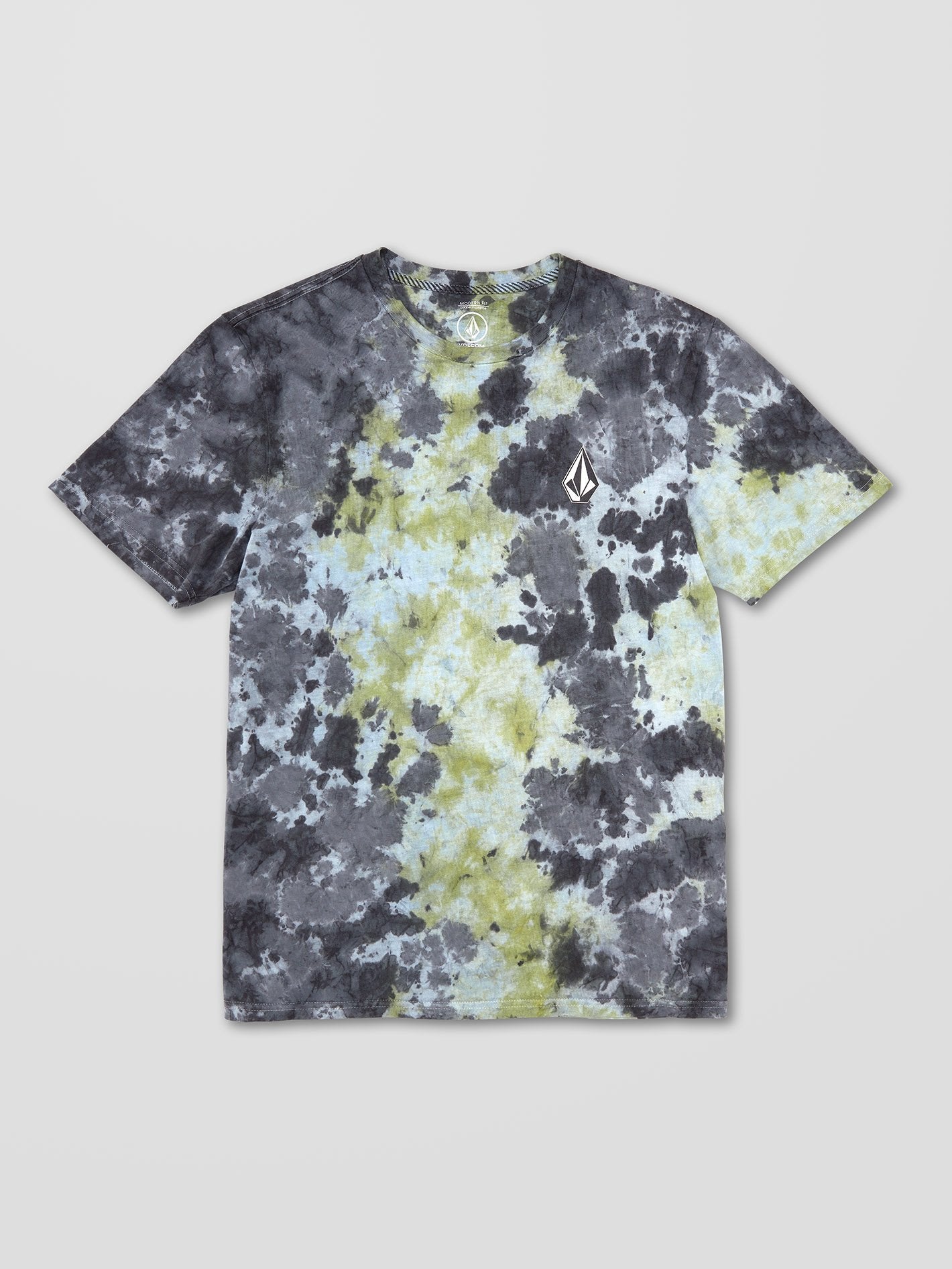 Iconic Dye T-shirt - LIME TIE DYE