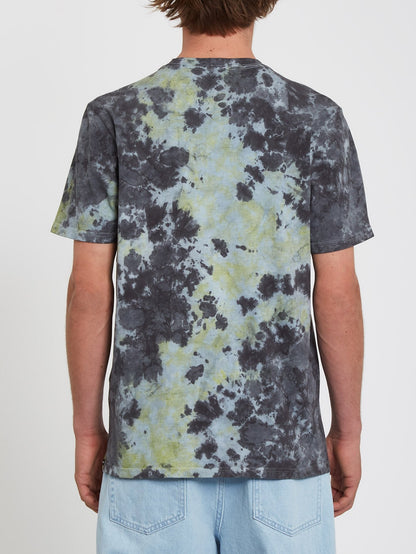 Iconic Dye T-shirt - LIME TIE DYE
