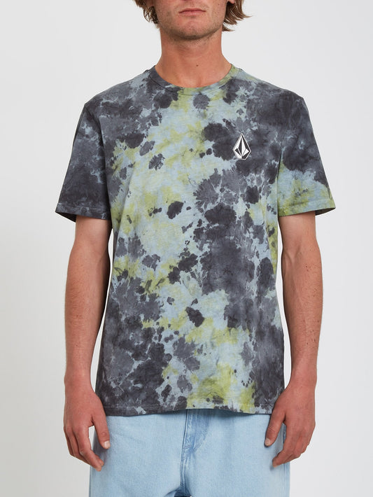 Iconic Dye T-shirt - LIME TIE DYE