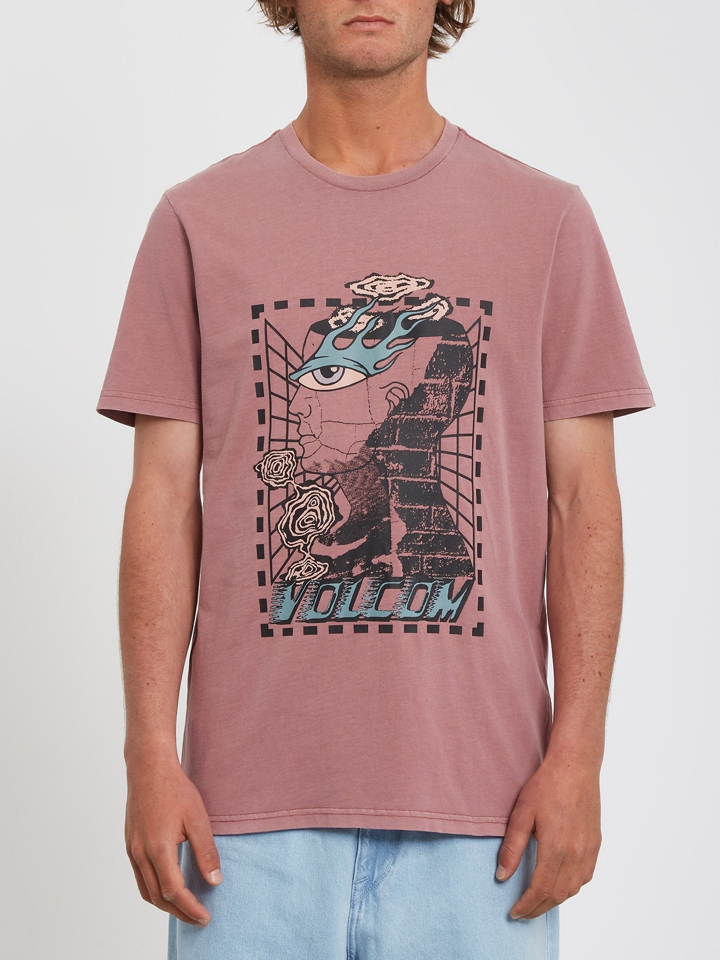 Clouder T-shirt - ROSE BROWN