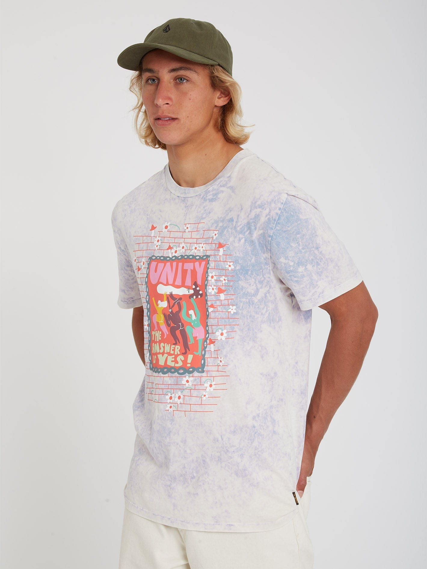 Egle Zvirblyte 2 T-shirt - ANGLED BLEACH WASH