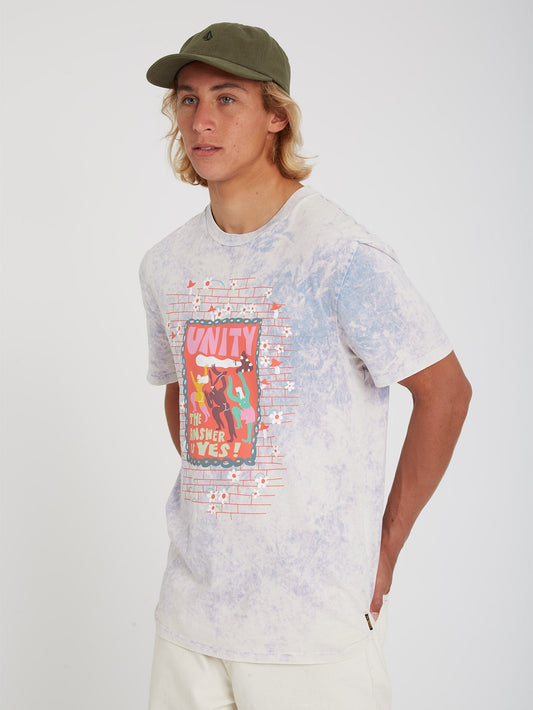 Egle Zvirblyte 2 T-shirt - ANGLED BLEACH WASH
