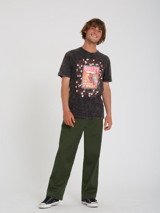 Egle Zvirblyte 2 T-shirt - WASHED BLACK