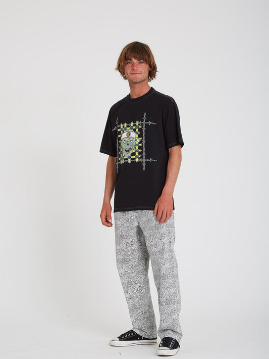 Richard French T-shirt - BLACK