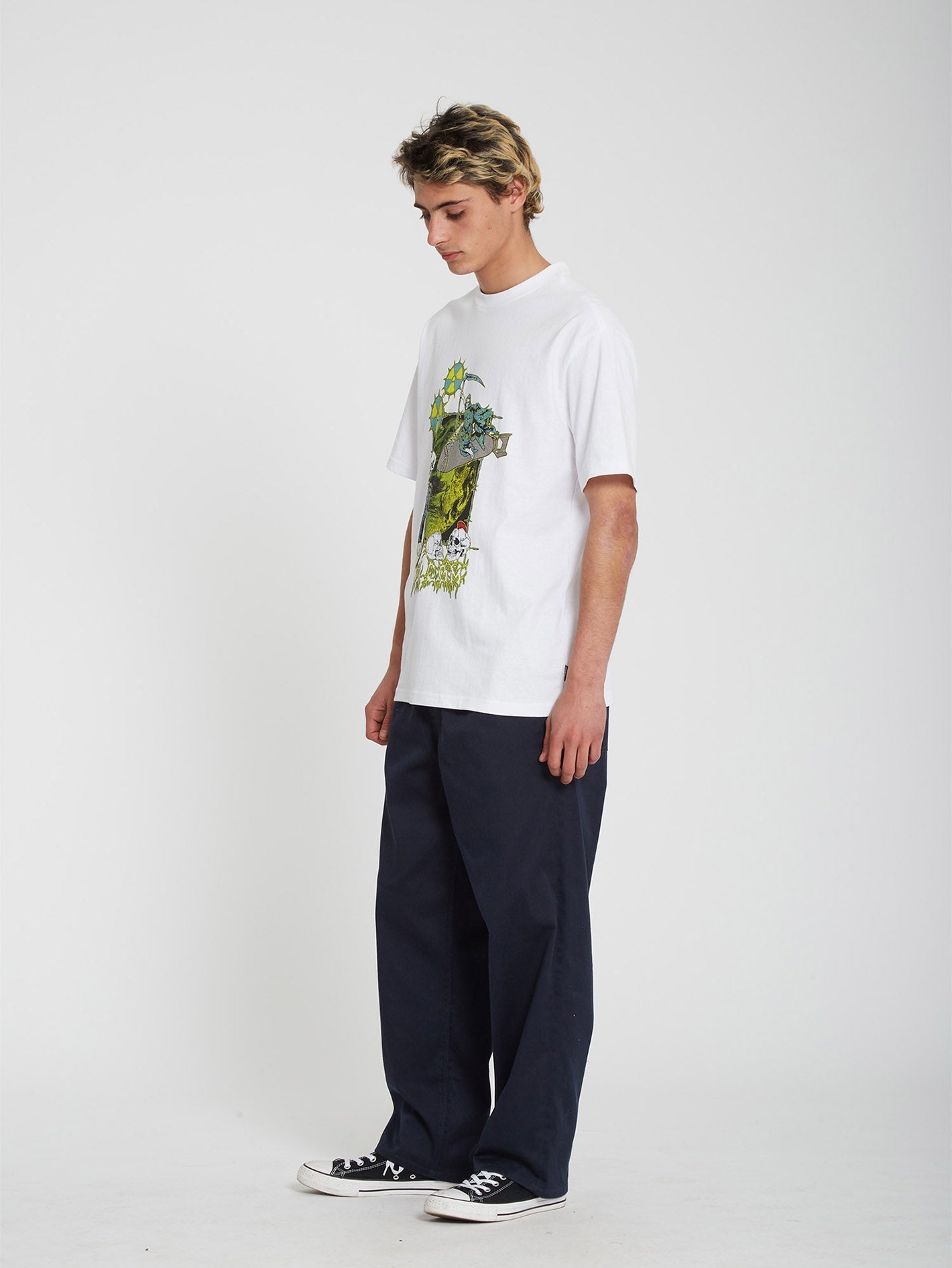 Richard French 2 T-shirt - WHITE