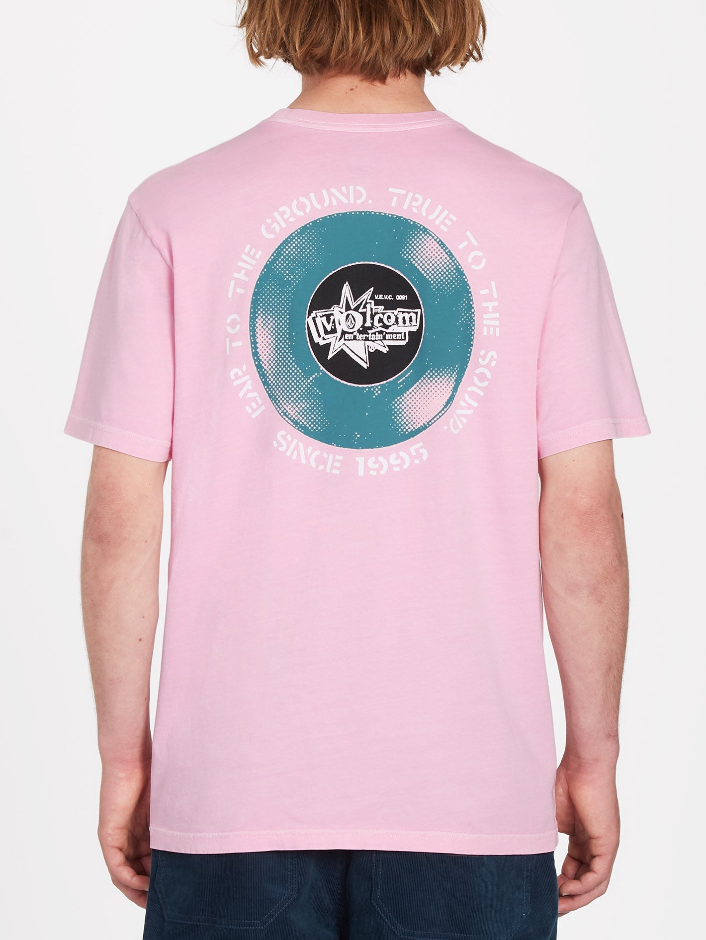 V Entertainment T-shirt - REEF PINK