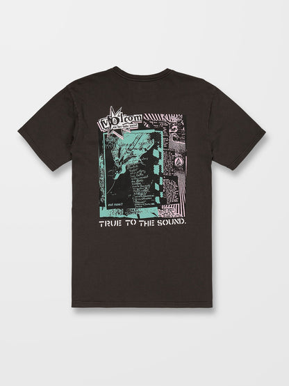 V Entertainment T-shirt - RINSED BLACK