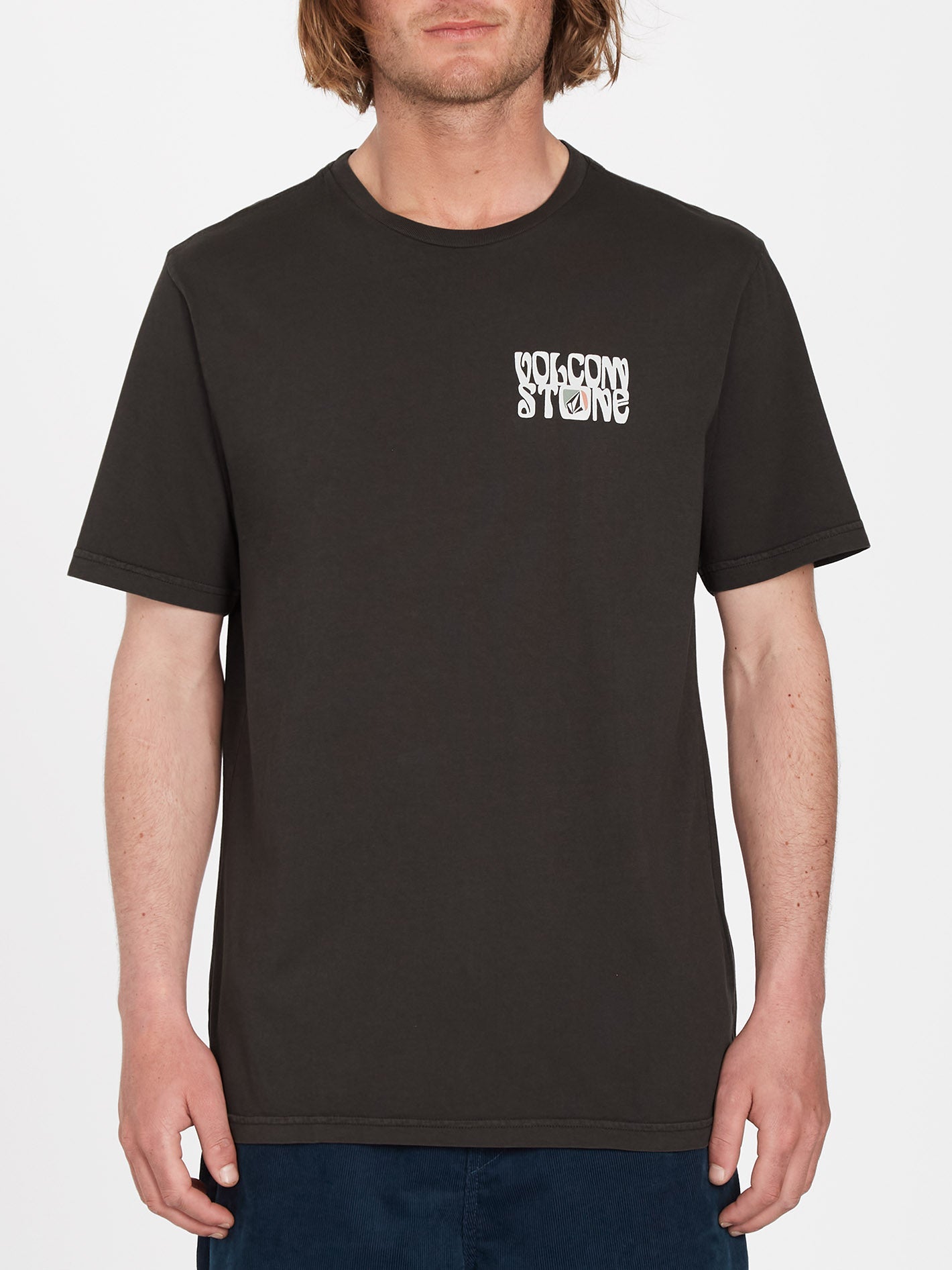 Feline T-shirt - RINSED BLACK