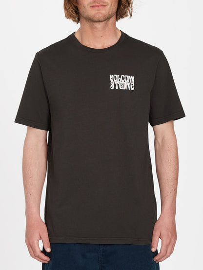 Feline T-shirt - RINSED BLACK
