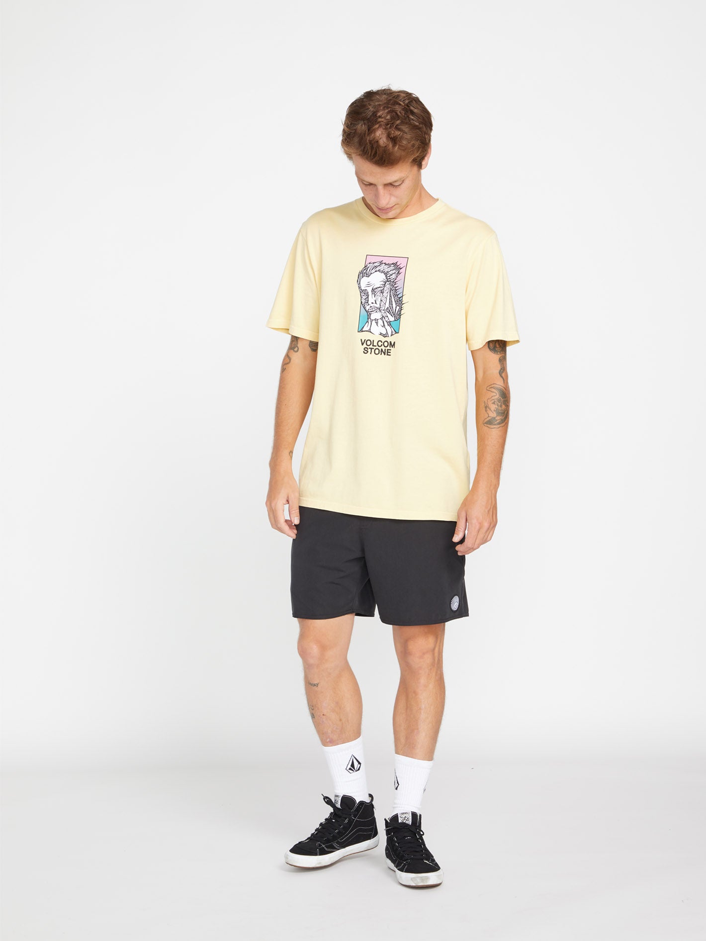 Heckle T-shirt - DAWN YELLOW