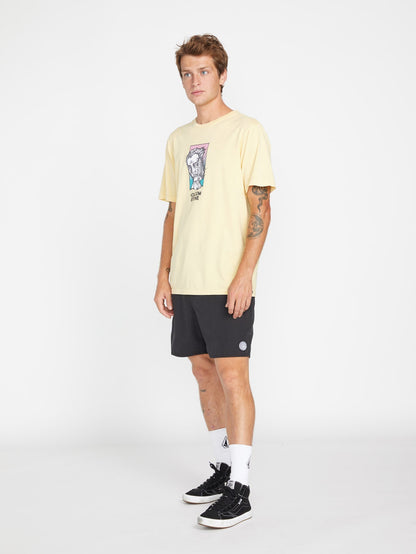 Heckle T-shirt - DAWN YELLOW