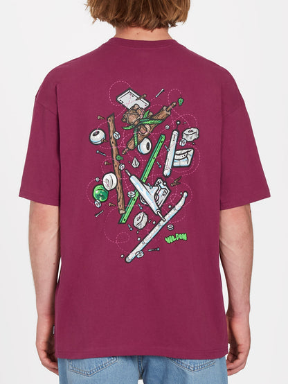 Todd Bratrud 1 T-shirt - PLUM