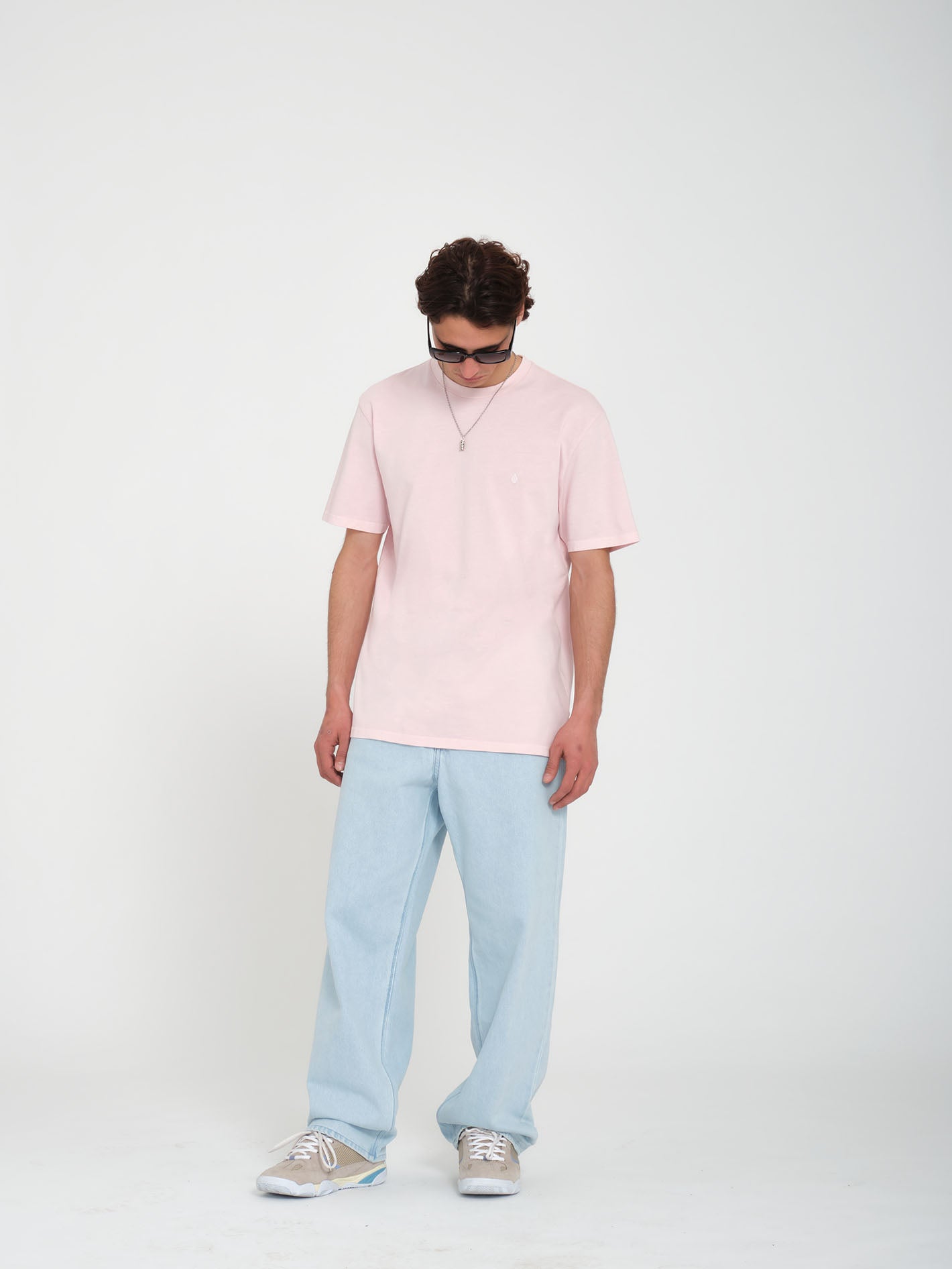 Solid Stone T-shirt - LILAC ASH