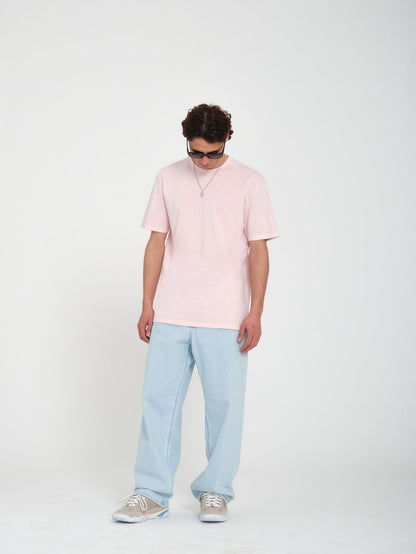Solid Stone T-shirt - LILAC ASH
