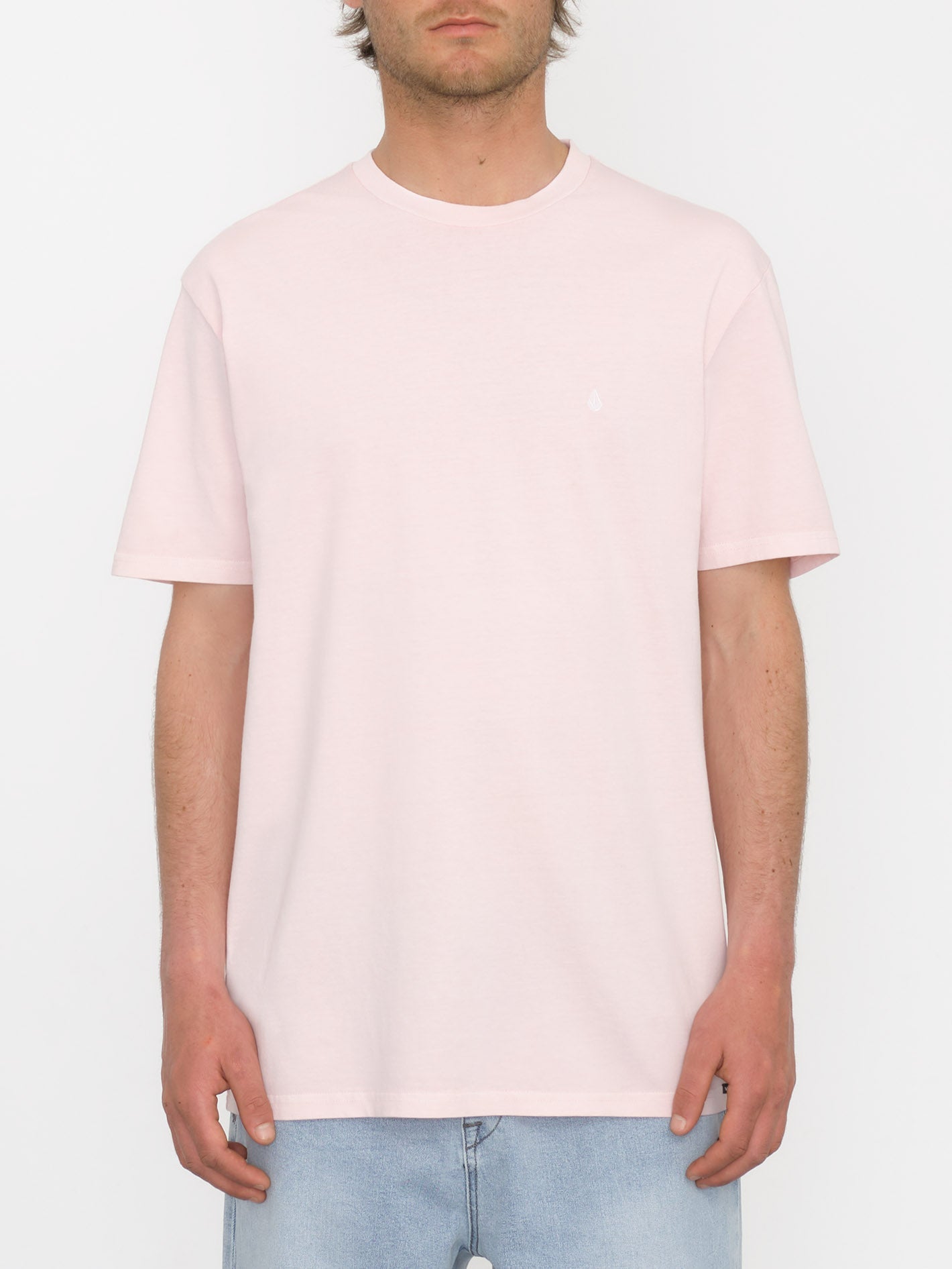 Solid Stone T-shirt - LILAC ASH
