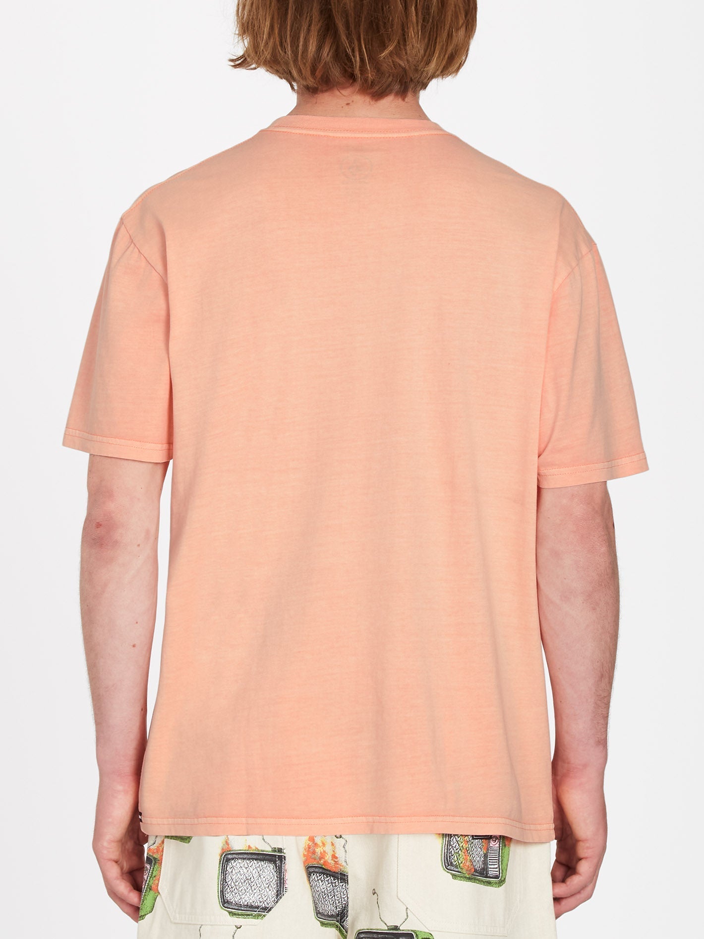 Solid Stone T-shirt - PEACH BUD
