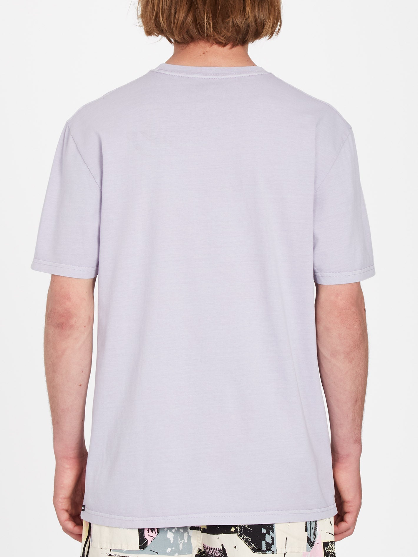 Circle Emb T-shirt - LIGHT ORCHID