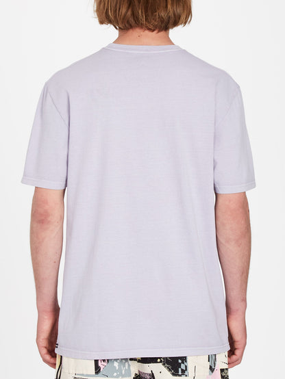 Circle Emb T-shirt - LIGHT ORCHID