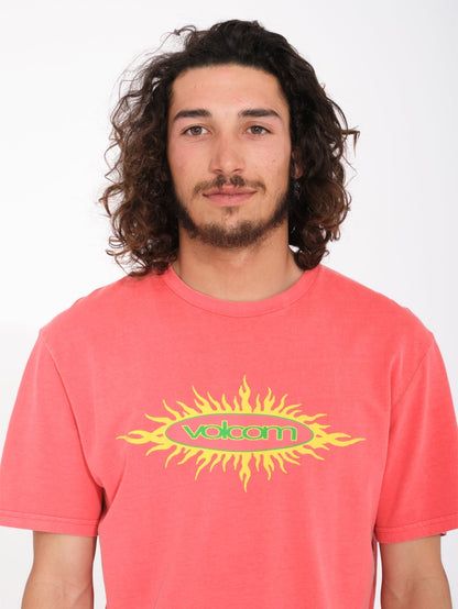 Nu Sun Pw T-shirt - WASHED RUBY