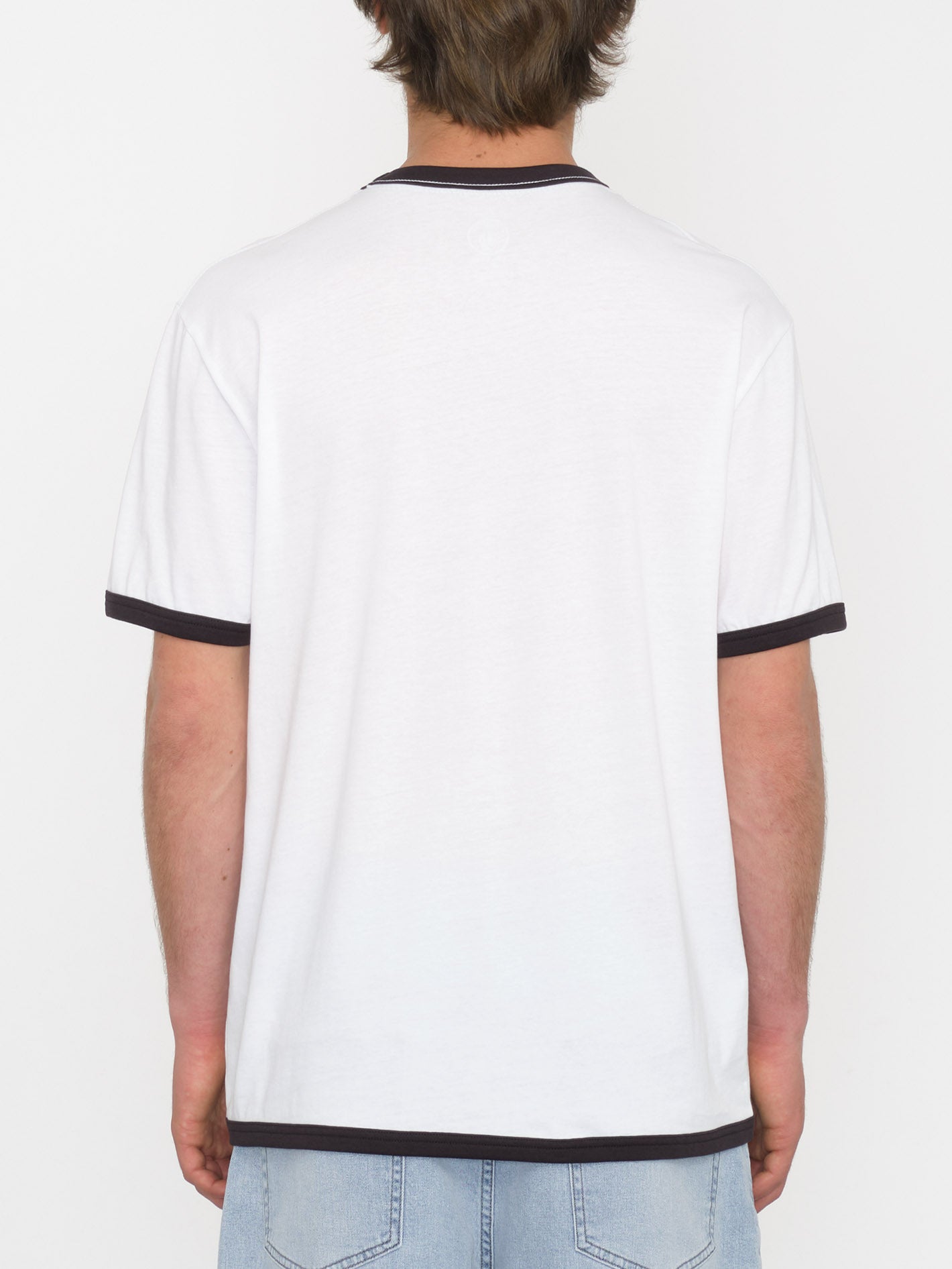 Fullring Ringer T-shirt - WHITE