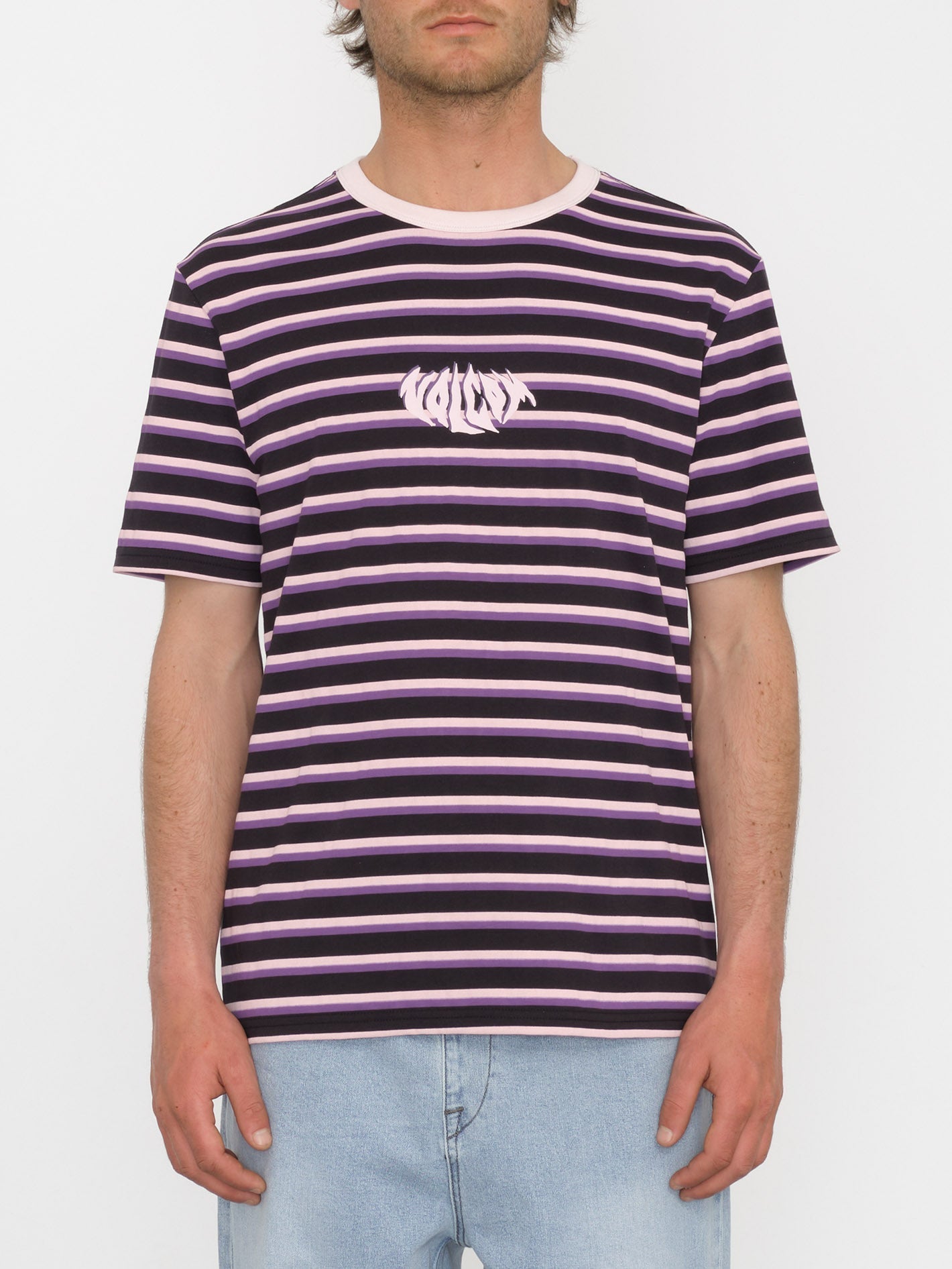 Rayeah Stripes T-shirt - BLACK