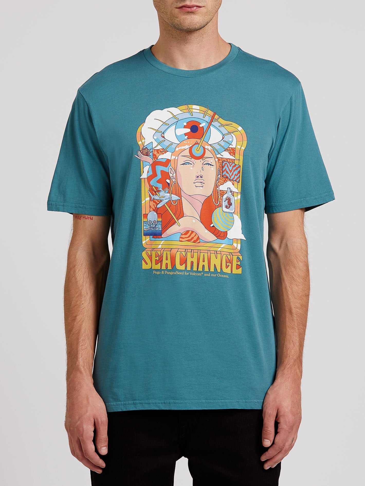 Pangea Seed T-shirt - HYDRO BLUE