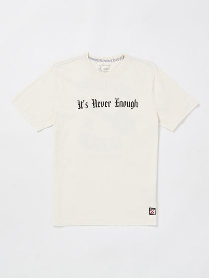 Schroff X Volcom Chainshaw T-Shirt - Off White