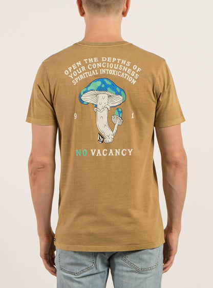 Bust A Cap Tee - Burnt Khaki
