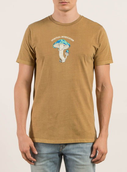 Bust A Cap Tee - Burnt Khaki