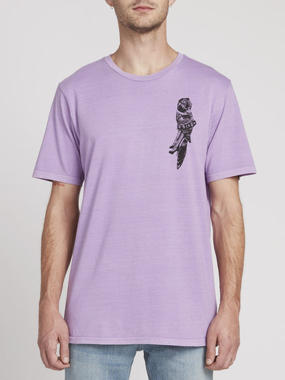 Parrot Collage T-shirt - Lavender